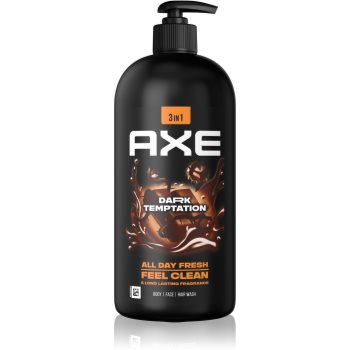 Axe Dark Temptation gel de duș pentru față, corp și păr - imagine 2